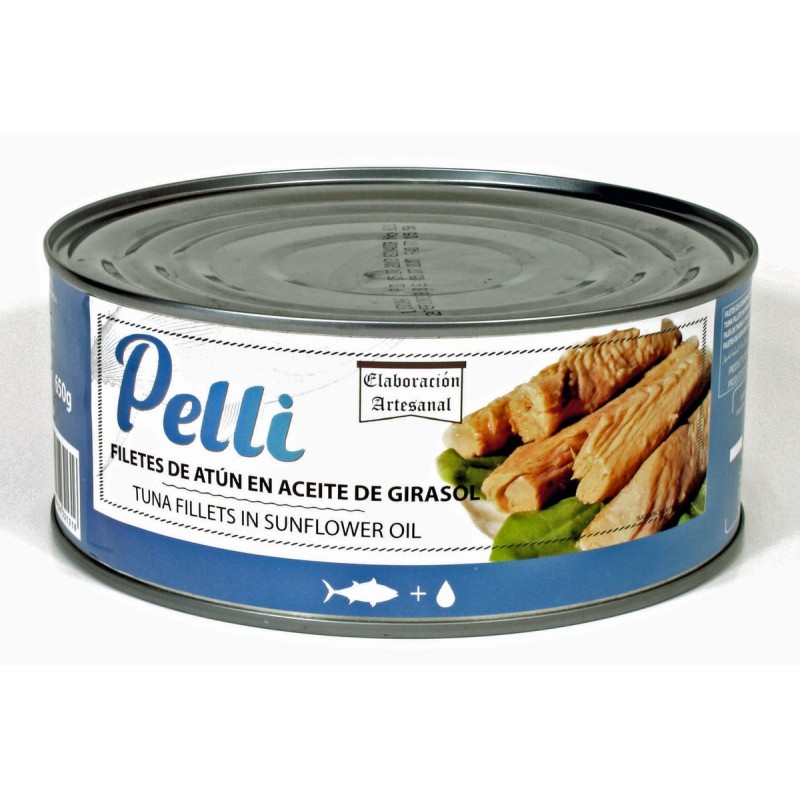 FILETES DE ATUN EN ACEITE DE GIRASOL RO1000