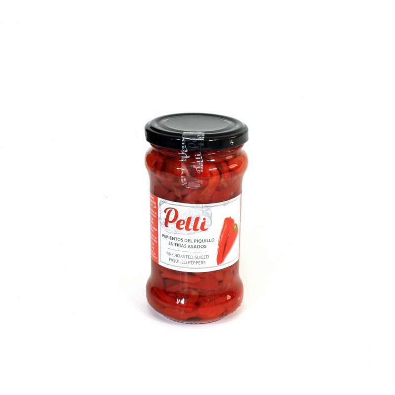 FIRE ROASTED WHOLE PIQUILLO PEPPERS GLASS T-314 ML