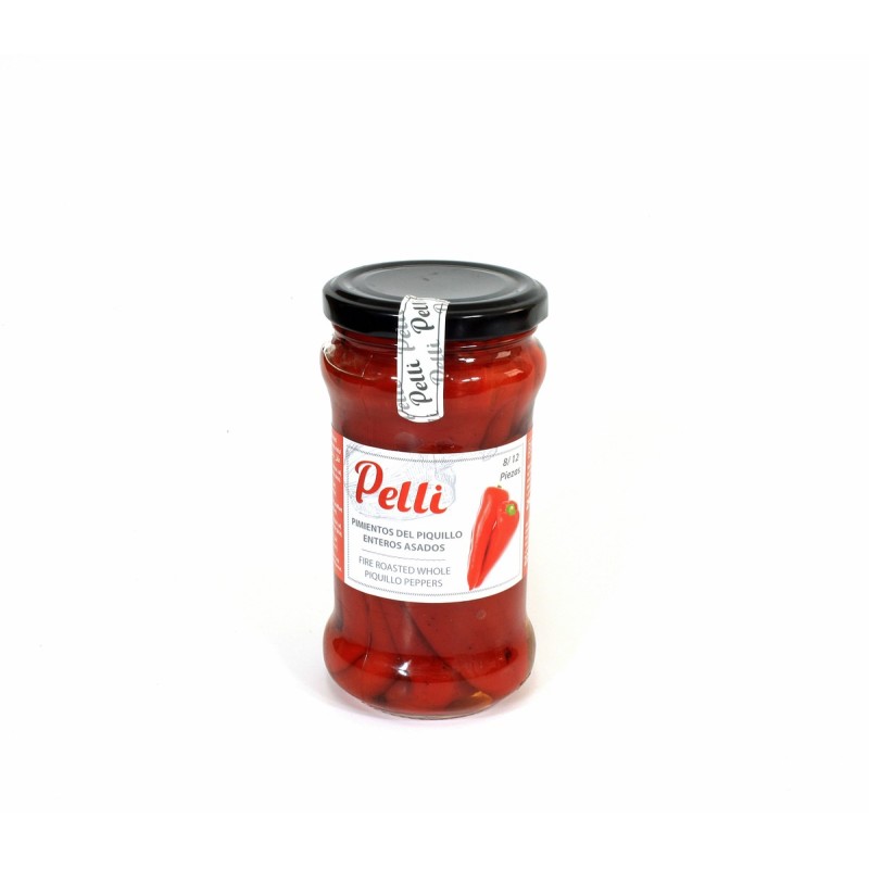 FIRE ROASTED SLICED PIQUILLO PEPPERS GLASS T-314 ML