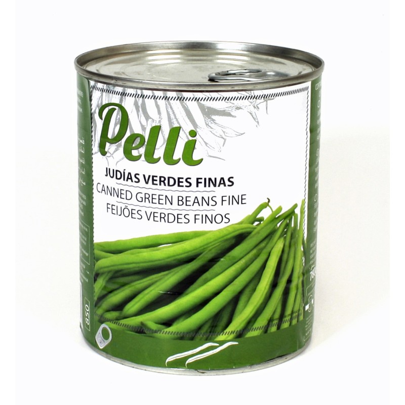 CANNED GREEN BEANS FINE 1 KG