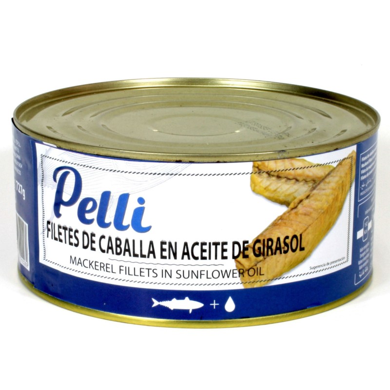 FILETES DE CABALLA ACEITE RO-1000