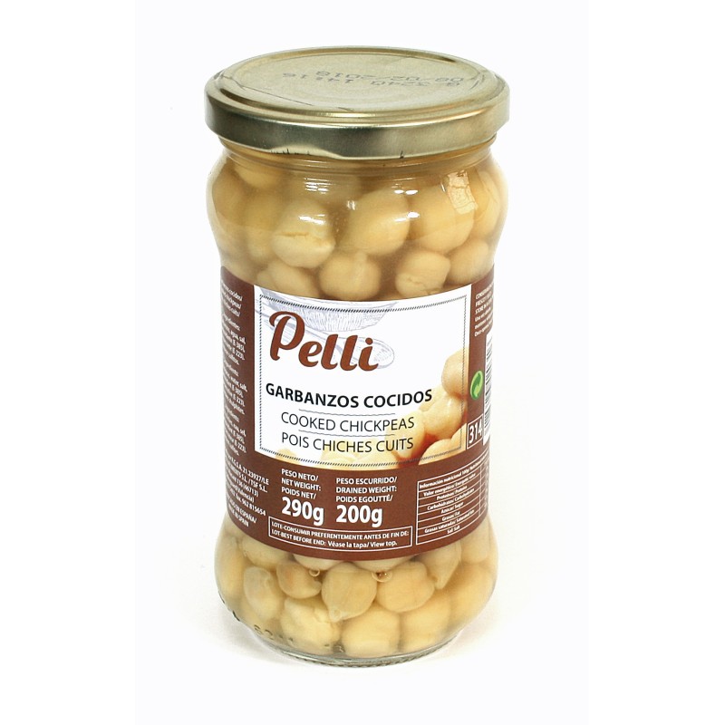 CHICK PEAS . GLASS 314 ML EXTRA