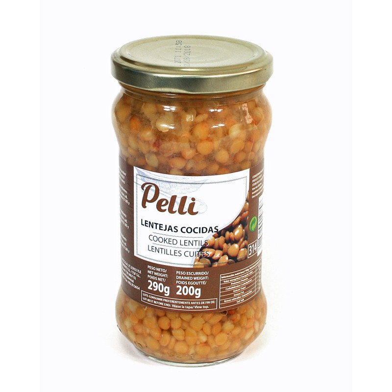 LENTILS   GLASS 314 ML EXTRA