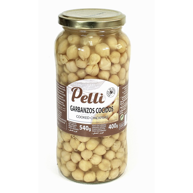 POIS CHICHES POT EN VERRE 580 ML EXTRA