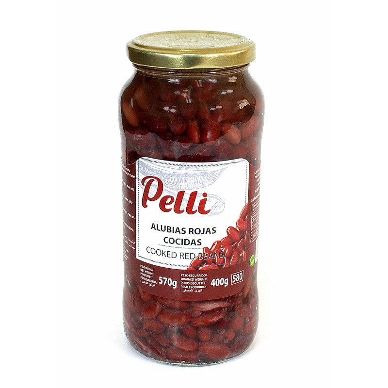 HARICOTS ROUGES POT EN VERRE 580 ML 1ª