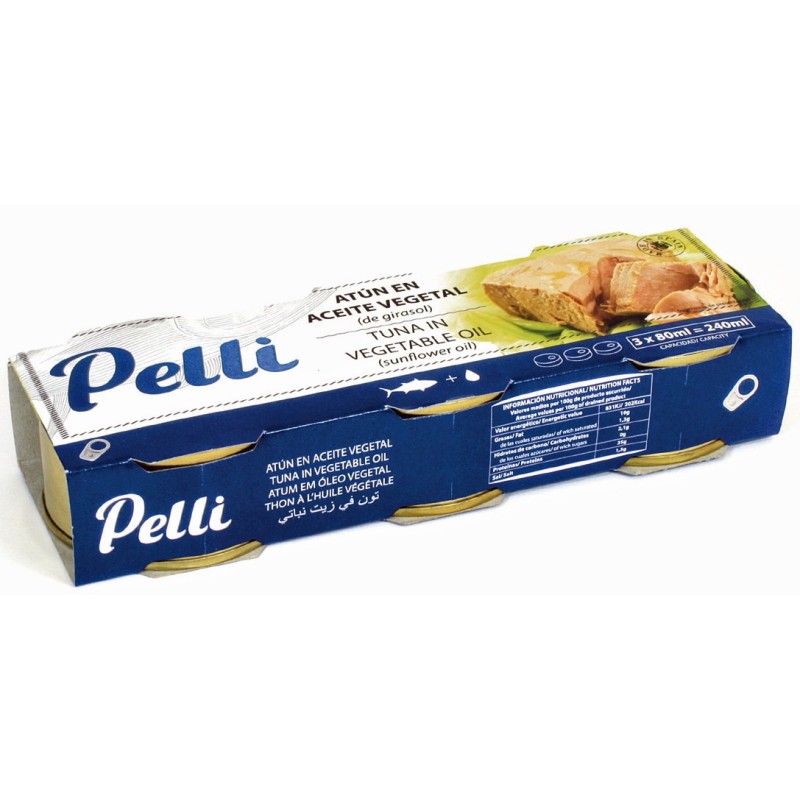 ATUM EM OLEO VEG. RO-85 PACK-3  FA