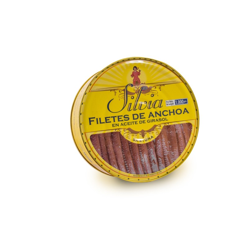 ANCHOVY FILLETS IN VEGETAL OIL RO1000