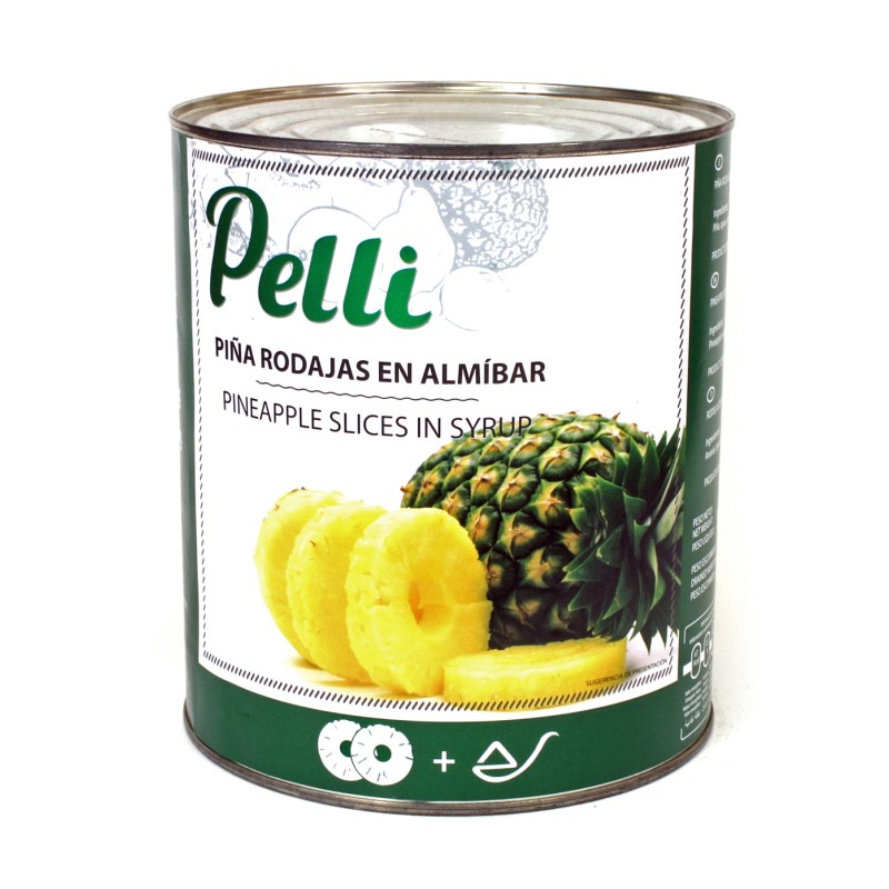 RONDELLES D ANANAS AU SIROP 3.300 KG (A10)