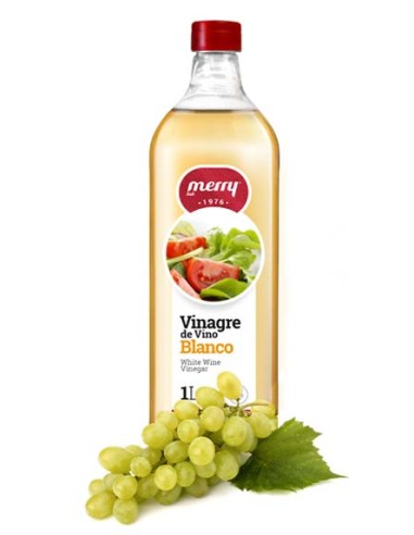 VINAGRE DE VINO BLANCO 1 LIT PET