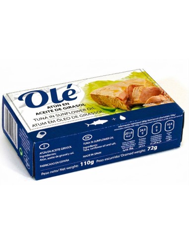 TUNA FISH IN VEGETABLE OIL RO-85