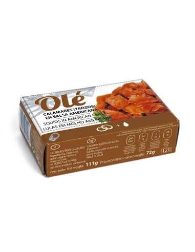 SQUIDS IN AMERICAN SAUCE OL-120
