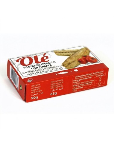 MACKEREL FILLETS IN TOMATO SAUCE RR-90