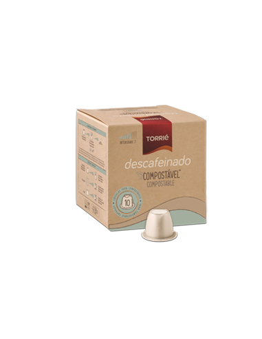 TORRIÉ DECAFFEINATED COMPOSTABLE CAPSULES - 5 GR