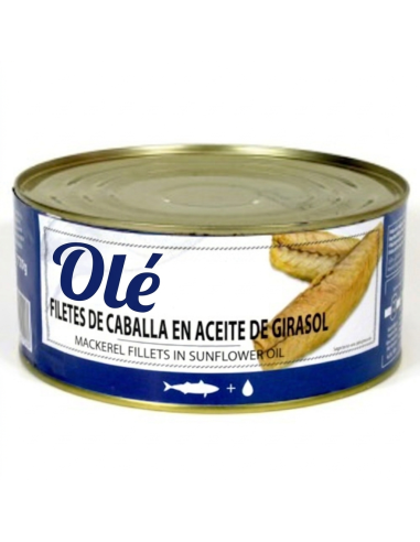 MACKEREL FILLETS IN VEGETABLE OIL RO-1000