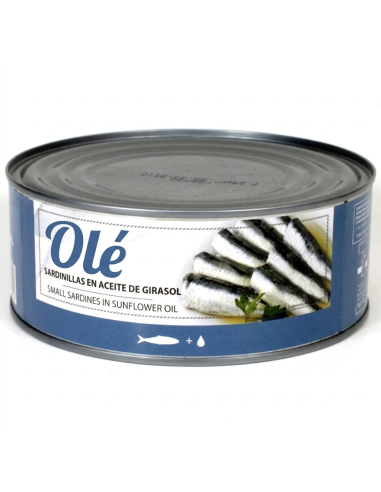 SMALL SARDINES IN VEG. OIL RO-1000