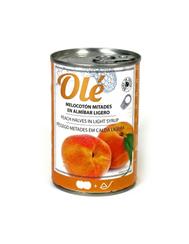 PEACH HALVES IN L. SYRUP  1/2 KG  CHOICE Q.