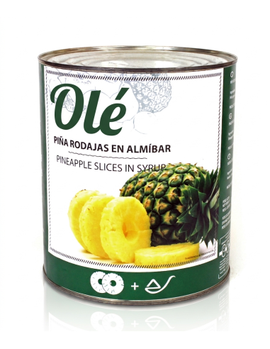 PINEAPPLE SLICES IN L. SYRUP 565 GR (20 OZ)