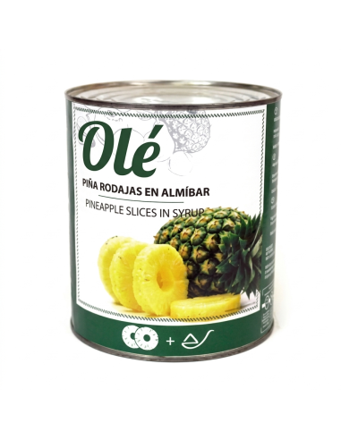 PINEAPPLE SLICES IN L. SYRUP 3.300 KG