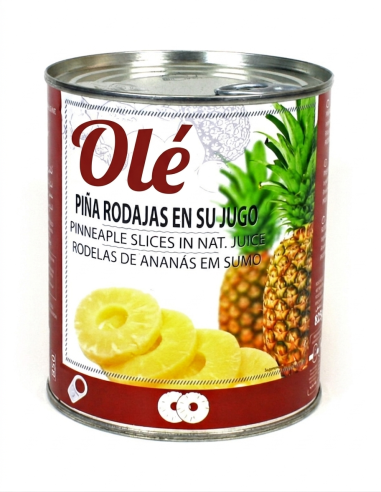 PINEAPPLE IN NAT. JUICE  1 KG