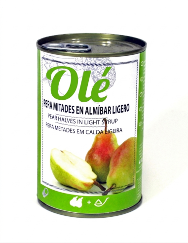 PEAR HALVES IN L. SYRUP 1/2 KG