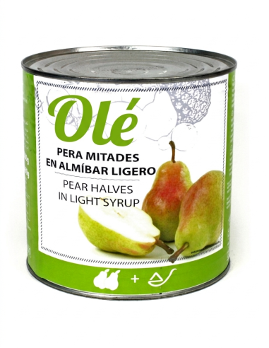 PEAR HALVES IN L. SYRUP CHOICE 3 KG