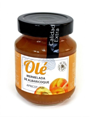 APRICOT JAM IN GLASS JAR T-314 ML