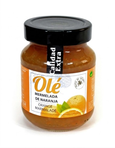 ORANGE MARMALADE GLASS JAR T-314 ML