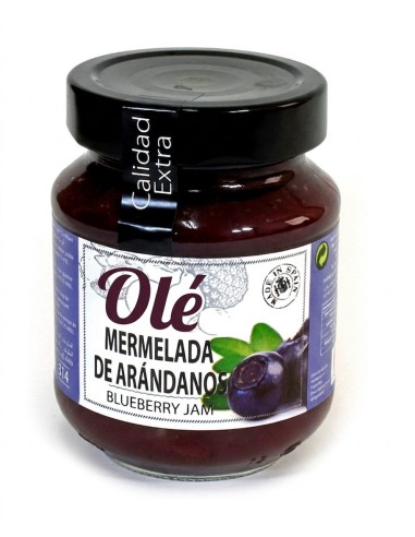 BLUEBERRY JAM GLASS JAR T-314