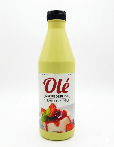 STRAWBERRY SYRUP 1.2 KG.