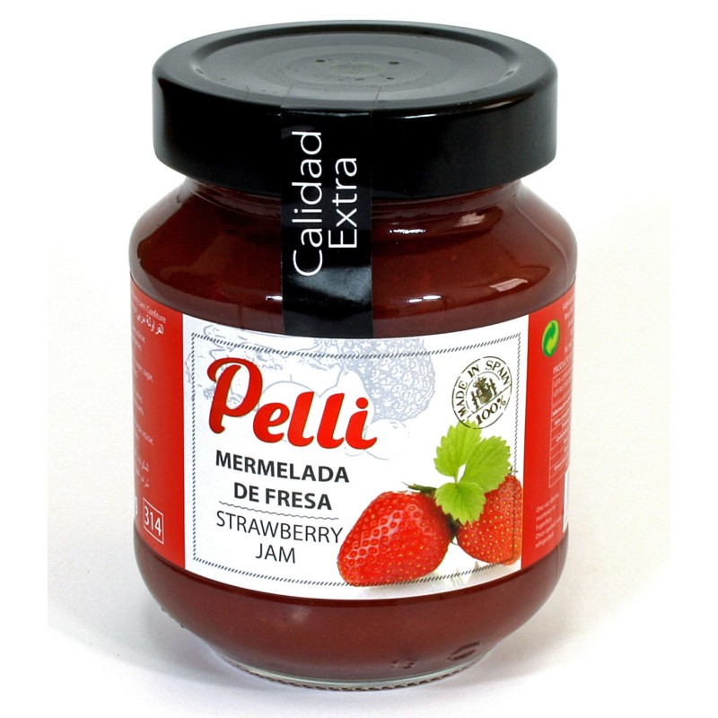 CONFITURE DE FRAISE POT EN VERRE  T-314 ML