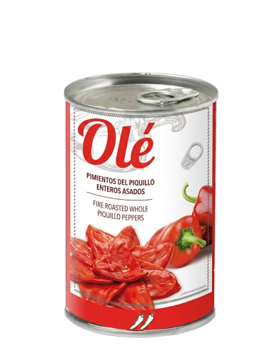 PIQUILLO WHOLE RED PEPPERS 1/2 KG FANCY 18/22...
