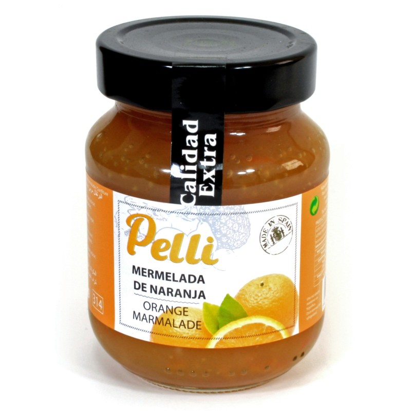 CONFITURE D ORANGE POT EN VERRE T-314 ML