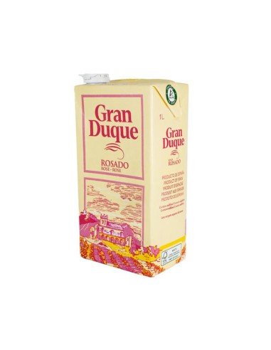 GRAN DUQUE ROSÉ table wine 10° BRICK BRICK 1L