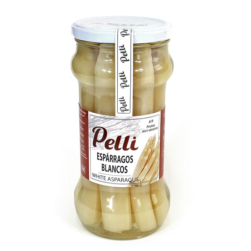 ASPERGES BLANCHES POT EN VERRE 580 ML 6/9