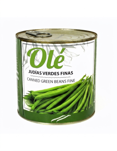 CANNED GREEN BEANS FINE 3 KG
