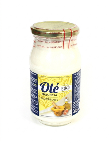 MAYONNAISE IN GLASS 450 ML