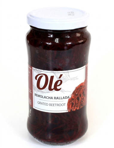 GRATED BETROOTS IN GLASS 370 ML