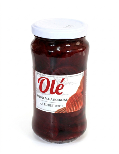 SLICED BEETROOTS GLASS 370 ML