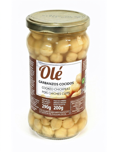 CHICK PEAS . GLASS 314 ML EXTRA